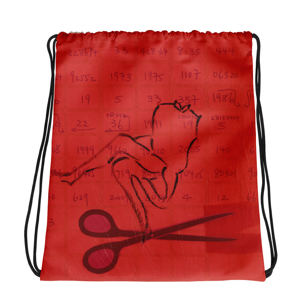Scissors - Drawstring bag