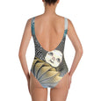 "...unless the water is safer than the land" - One-Piece Swimsuit